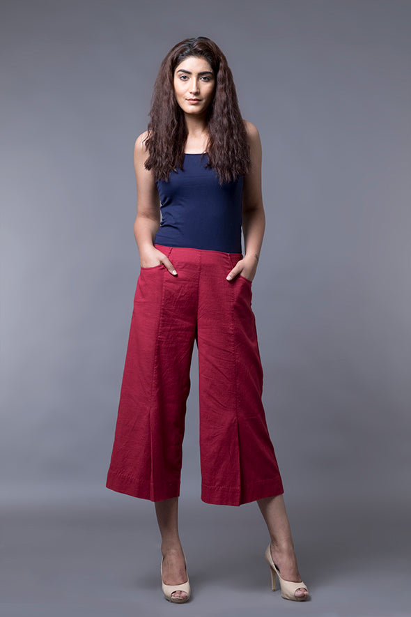 Buy Women's Culottes | Bottom wear | Plazzo | Shop Online – Samprada